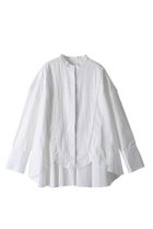 【アユーシ/AAYUSHI】のフロントピンタックロングテールシャツ White|ID: prp329100004671179 ipo3291000000033768692