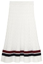 【マディソンブルー/MADISONBLUE】のCABLE FLARE LONG SK フレアロングスカート ホワイト|ID: prp329100004671183 ipo3291000000036040069