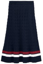 【マディソンブルー/MADISONBLUE】のCABLE FLARE LONG SK フレアロングスカート ネイビー|ID: prp329100004671183 ipo3291000000036040070