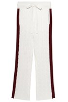 【マディソンブルー/MADISONBLUE】のSIDESTRIPE CABLE PANTS パンツ ホワイト|ID: prp329100004671184 ipo3291000000036134360
