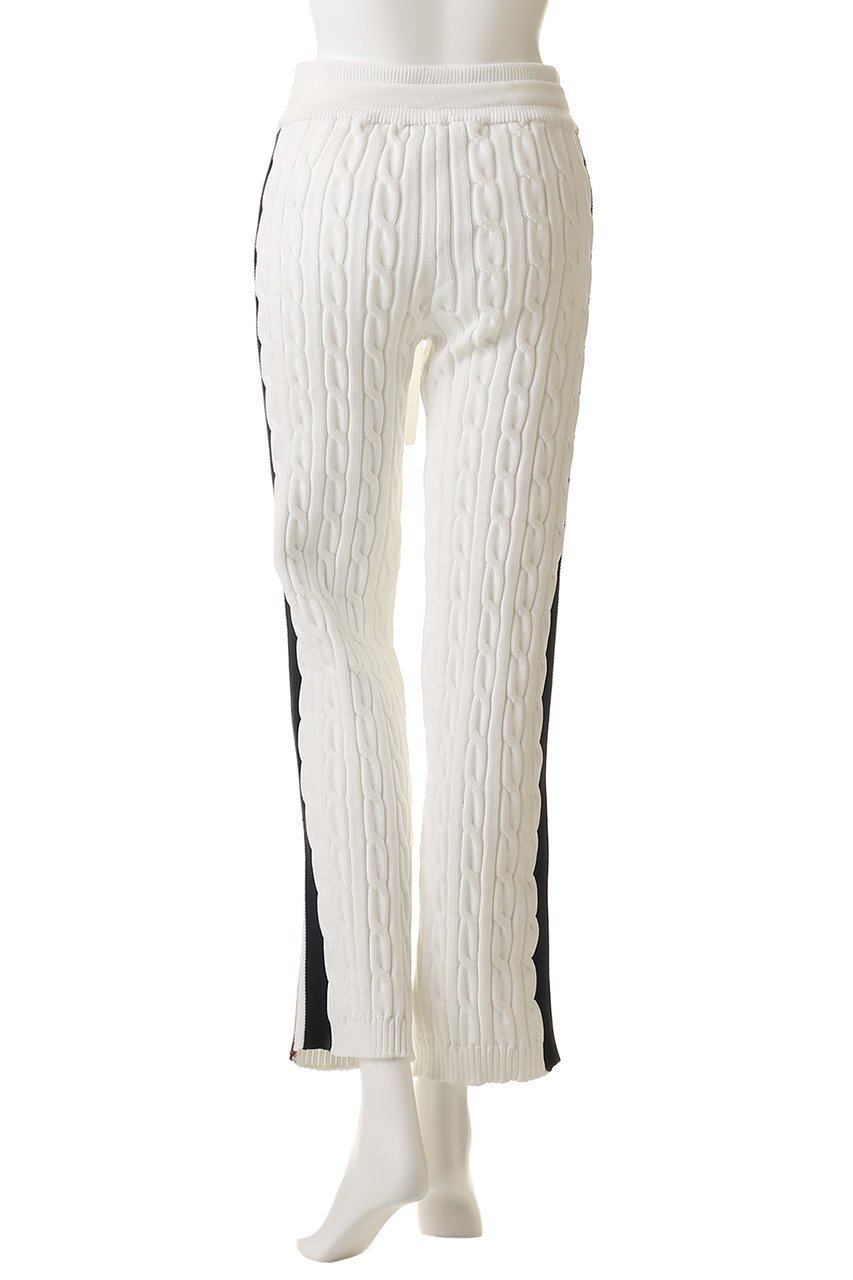 【マディソンブルー/MADISONBLUE】のSIDESTRIPE CABLE PANTS パンツ 人気、トレンドファッション・服の通販 founy(ファニー) 　ファッション　Fashion　レディースファッション　Fashion for Women　パンツ　Pants & Trousers　ストレート　Straight, Straight Cut　スポーティ　Sporty, Casual Athletic　other-4|ID: prp329100004671184 ipo3291000000036528573