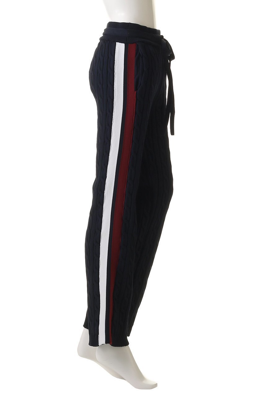 【マディソンブルー/MADISONBLUE】のSIDESTRIPE CABLE PANTS パンツ 大人の最旬トレンドファッション＆コーディネート founy(ファウニー) 　ファッション　Fashion　レディースファッション　Fashion for Women　パンツ　Pants & Trousers　ストレート　Straight, Straight Cut　スポーティ　Sporty, Casual Athletic　other-3|ID: prp329100004671184 ipo3291000000036890666
