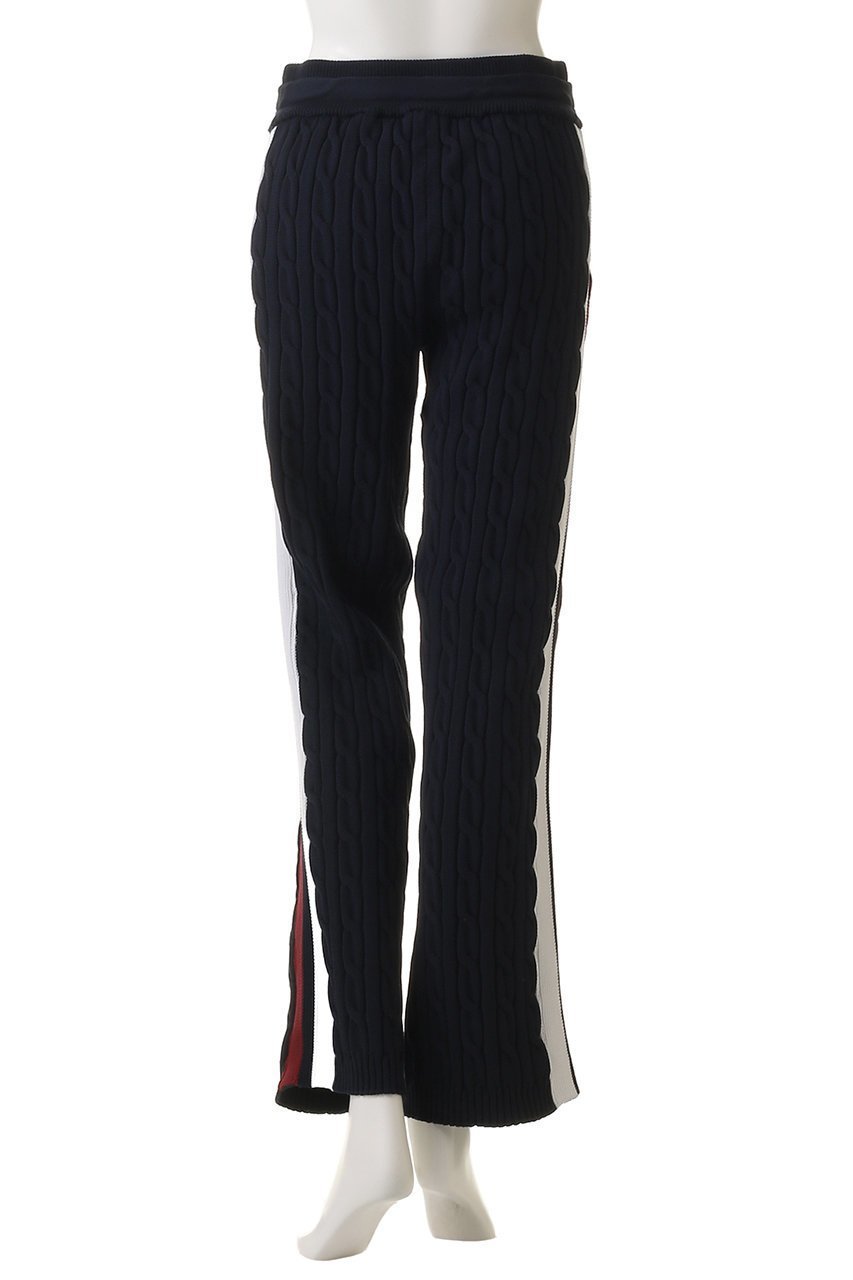 【マディソンブルー/MADISONBLUE】のSIDESTRIPE CABLE PANTS パンツ 大人の最旬トレンドファッション＆コーディネート founy(ファウニー) 　ファッション　Fashion　レディースファッション　Fashion for Women　パンツ　Pants & Trousers　ストレート　Straight, Straight Cut　スポーティ　Sporty, Casual Athletic　other-4|ID: prp329100004671184 ipo3291000000036890668