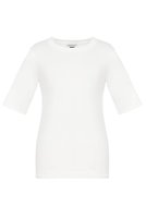 【マディソンブルー/MADISONBLUE】のCREW NECK H/S TEE クルーネックハーフスリーブTシャツ 人気、トレンドファッション・服の通販 founy(ファニー) ファッション Fashion レディースファッション Fashion for Women トップス・カットソー Cut & Sew Tops シャツ・ブラウス・オフィスカジュアル Elegant Blouses & Button-Ups ロングTシャツ・Tシャツ Longline T-Shirts & Tees カットソー・ベーシックTシャツ Cut-and-Sewn Tops / Stretch Tees & Basics エレガント 上品 Elegant コンパクト Compact, Small Size ショート Short, Short Length シンプル Simple, Minimal スリーブ Sleeve, Long Sleeve / Short Sleeve バランス Balance, Style Balance 新作・新入荷 New Arrivals / New In |ID:prp329100004671186