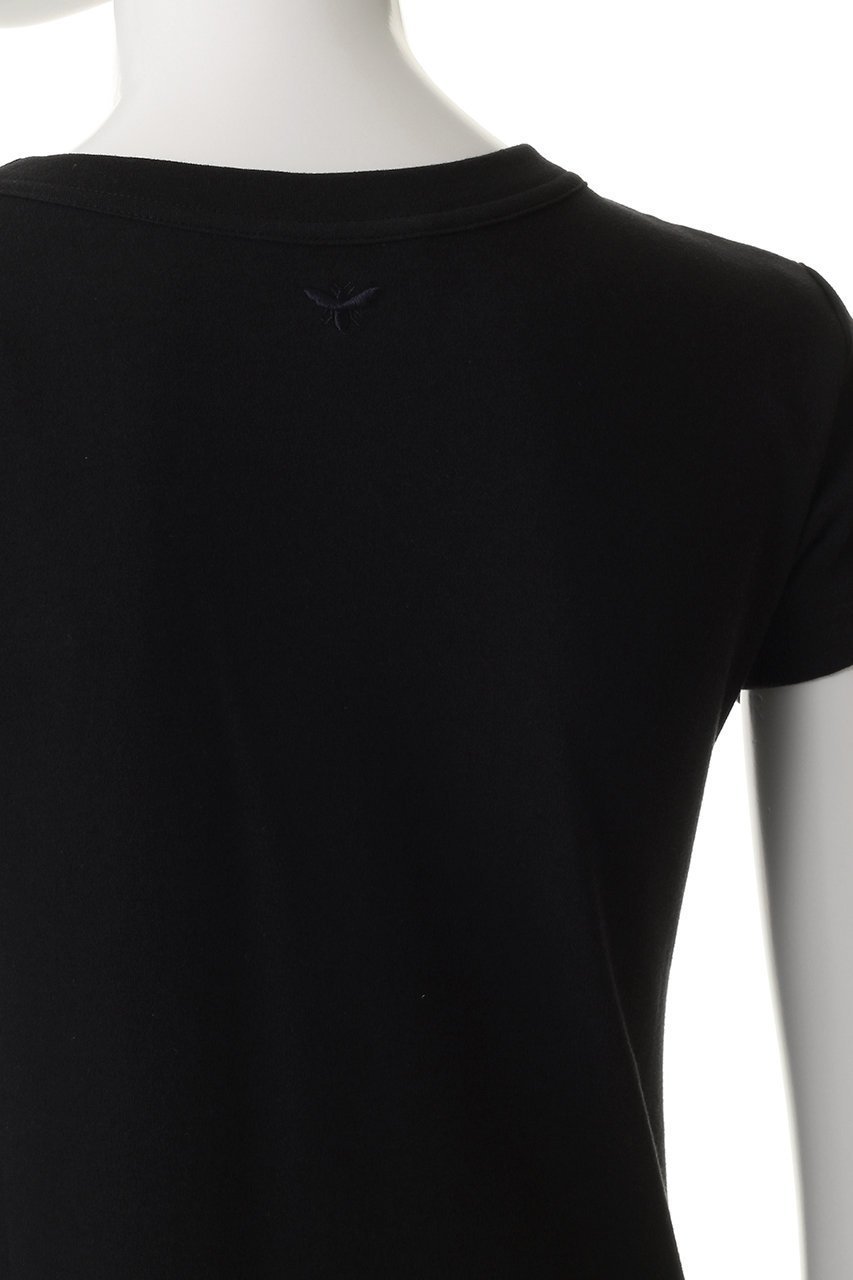 【マディソンブルー/MADISONBLUE】のCREW NECK TEE クルーネックTシャツ 人気、トレンドファッション・服の通販 founy(ファニー) 　ファッション　Fashion　レディースファッション　Fashion for Women　トップス・カットソー　Cut & Sew Tops　シャツ・ブラウス・オフィスカジュアル　Elegant Blouses & Button-Ups　ロングTシャツ・Tシャツ　Longline T-Shirts & Tees　カットソー・ベーシックTシャツ　Cut-and-Sewn Tops / Stretch Tees & Basics　コンパクト　Compact, Small Size　ショート　Short, Short Length　スリーブ　Sleeve, Long Sleeve / Short Sleeve　バランス　Balance, Style Balance　フィット　Fit, Slim Fit　フレンチ　French, French Style　新作・新入荷　New Arrivals / New In　other-5|ID: prp329100004671187 ipo3291000000033768749