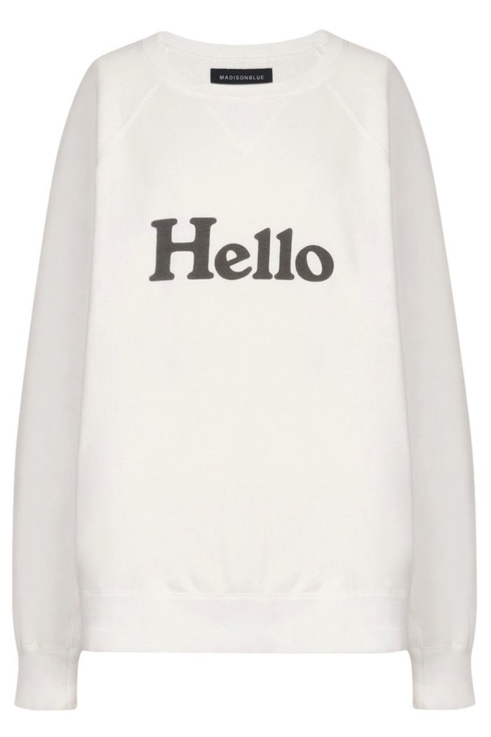 【マディソンブルー/MADISONBLUE】のHELLO SWEAT L/S URAKE DYED ロングスリーブスウェット インテリア・キッズ・メンズ・レディースファッション・服の通販 founy(ファニー) https://founy.com/ ファッション Fashion レディースファッション Fashion for Women トップス・カットソー Cut & Sew Tops シャツ・ブラウス・オフィスカジュアル Elegant Blouses & Button-Ups レディースパーカー・カジュアルフーディー Casual Hoodies & Sweatshirts ロングTシャツ・Tシャツ Longline T-Shirts & Tees スウェット・クルーネックトップス Sweatshirts & Crewnecks / Relaxed Fit Sweat Tops カットソー・ベーシックTシャツ Cut-and-Sewn Tops / Stretch Tees & Basics スウェット / スエット Sweatshirt, Sweatwear 新作・新入荷 New Arrivals / New In |ID: prp329100004671188 ipo3291000000033768750