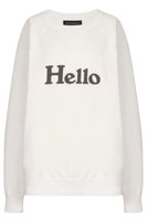 【マディソンブルー/MADISONBLUE】のHELLO SWEAT L/S URAKE DYED ロングスリーブスウェット 人気、トレンドファッション・服の通販 founy(ファニー) ファッション Fashion レディースファッション Fashion for Women トップス・カットソー Cut & Sew Tops シャツ・ブラウス・オフィスカジュアル Elegant Blouses & Button-Ups レディースパーカー・カジュアルフーディー Casual Hoodies & Sweatshirts ロングTシャツ・Tシャツ Longline T-Shirts & Tees スウェット・クルーネックトップス Sweatshirts & Crewnecks / Relaxed Fit Sweat Tops カットソー・ベーシックTシャツ Cut-and-Sewn Tops / Stretch Tees & Basics スウェット / スエット Sweatshirt, Sweatwear 新作・新入荷 New Arrivals / New In |ID:prp329100004671188