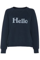 【マディソンブルー/MADISONBLUE】のHELLO SWEAT L/S URAKE DYED ロングスリーブスウェット 人気、トレンドファッション・服の通販 founy(ファニー) ファッション Fashion レディースファッション Fashion for Women トップス・カットソー Cut & Sew Tops シャツ・ブラウス・オフィスカジュアル Elegant Blouses & Button-Ups レディースパーカー・カジュアルフーディー Casual Hoodies & Sweatshirts ロングTシャツ・Tシャツ Longline T-Shirts & Tees スウェット・クルーネックトップス Sweatshirts & Crewnecks / Relaxed Fit Sweat Tops カットソー・ベーシックTシャツ Cut-and-Sewn Tops / Stretch Tees & Basics スウェット / スエット Sweatshirt, Sweatwear 新作・新入荷 New Arrivals / New In thumbnail ネイビー|ID: prp329100004671188 ipo3291000000033768752