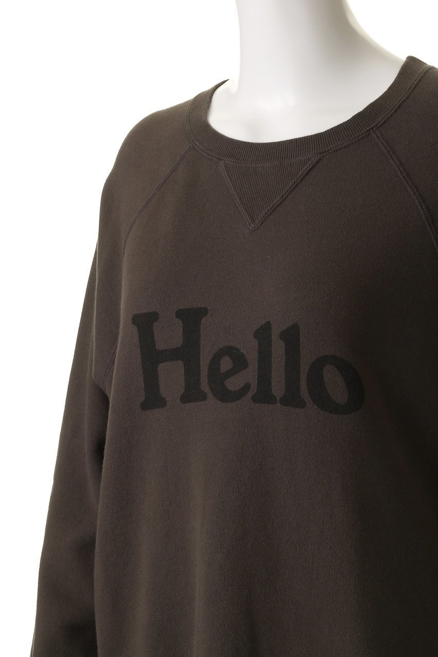 【マディソンブルー/MADISONBLUE】のHELLO SWEAT L/S URAKE DYED ロングスリーブスウェット 人気、トレンドファッション・服の通販 founy(ファニー) 　ファッション　Fashion　レディースファッション　Fashion for Women　トップス・カットソー　Cut & Sew Tops　シャツ・ブラウス・オフィスカジュアル　Elegant Blouses & Button-Ups　レディースパーカー・カジュアルフーディー　Casual Hoodies & Sweatshirts　ロングTシャツ・Tシャツ　Longline T-Shirts & Tees　スウェット・クルーネックトップス　Sweatshirts & Crewnecks / Relaxed Fit Sweat Tops　カットソー・ベーシックTシャツ　Cut-and-Sewn Tops / Stretch Tees & Basics　スウェット / スエット　Sweatshirt, Sweatwear　other-5|ID: prp329100004671188 ipo3291000000035616326