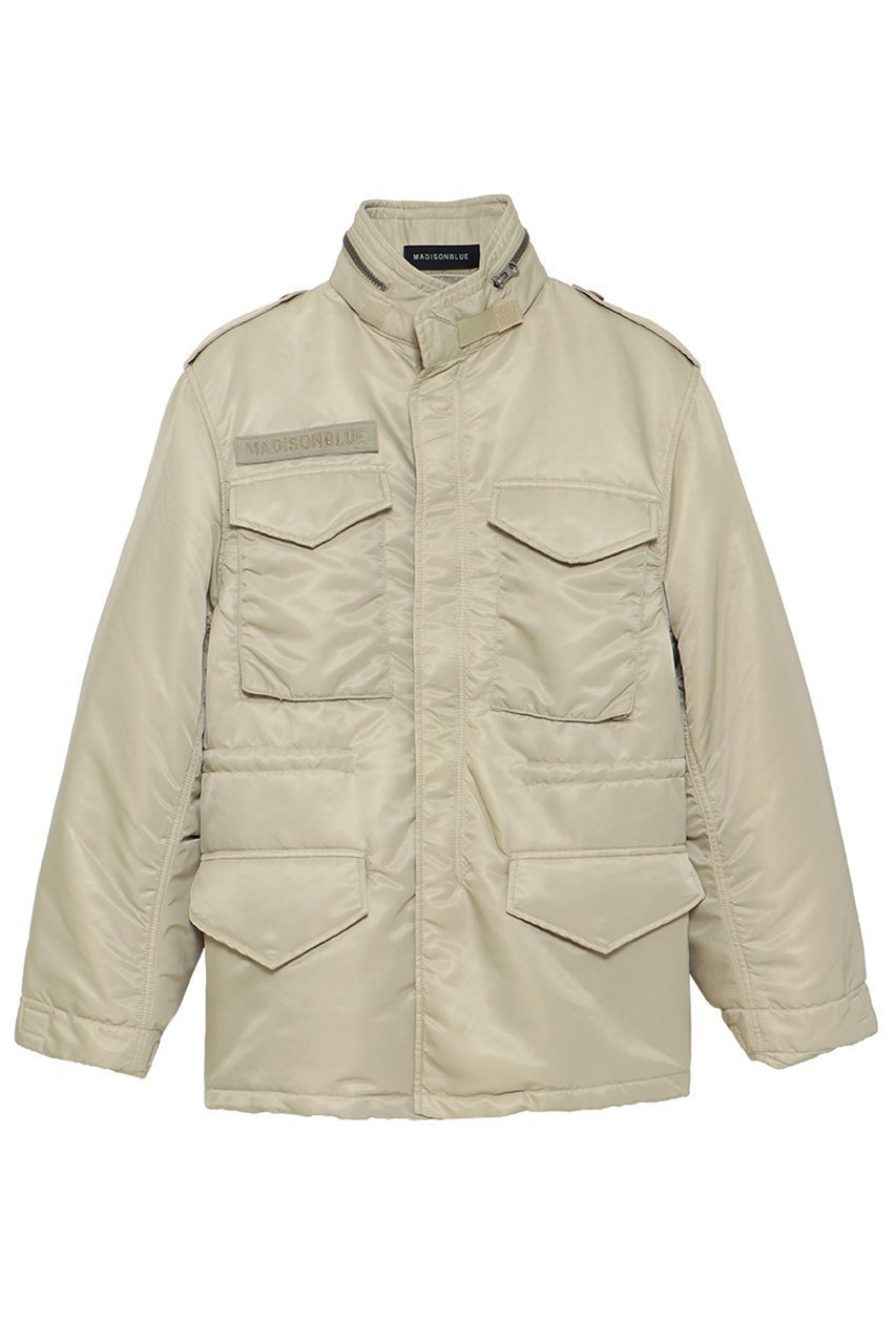 【マディソンブルー/MADISONBLUE】のM65 PADDING JAC NY TWILL パディングジャケット インテリア・キッズ・メンズ・レディースファッション・服の通販 founy(ファニー) 　ファッション　Fashion　レディースファッション　Fashion for Women　アウター　Coat / Outerwear Collection　レディースジャケット・軽アウター　Jackets　ユニセックス　Unisex, Genderless　ジャケット　Jacket, Outerwear　ヴィンテージ　Vintage Style　新作・新入荷　New Arrivals / New In　ベージュ|ID: prp329100004671190 ipo3291000000033768765