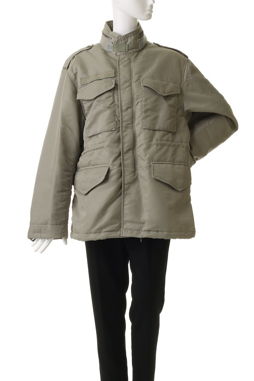 【マディソンブルー/MADISONBLUE】のM65 PADDING JAC NY TWILL パディングジャケット 人気、トレンドファッション・服の通販 founy(ファニー) 　ファッション　Fashion　レディースファッション　Fashion for Women　アウター　Coat / Outerwear Collection　レディースジャケット・軽アウター　Jackets　ユニセックス　Unisex, Genderless　ジャケット　Jacket, Outerwear　ヴィンテージ　Vintage Style　新作・新入荷　New Arrivals / New In　other-2|ID: prp329100004671190 ipo3291000000033768767