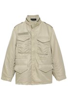 【マディソンブルー/MADISONBLUE】のM65 PADDING JAC NY TWILL パディングジャケット ベージュ|ID:prp329100004671190
