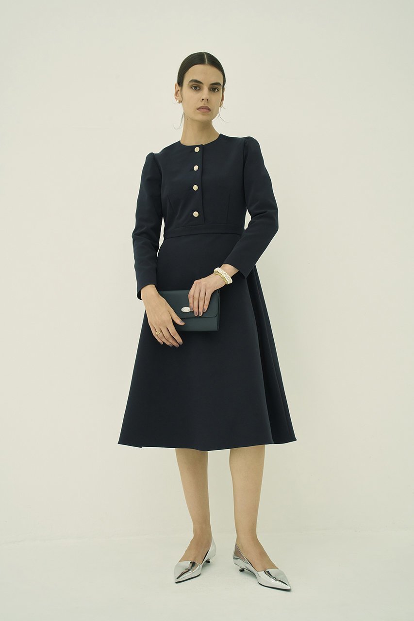 【エムダブリュー/MW】のトリアセテート(NS)フレア ドレス 人気、トレンドファッション・服の通販 founy(ファニー) 　ファッション　Fashion　レディースファッション　Fashion for Women　ワンピース　Dresses　フォーマル・パーティードレス・結婚式用ドレス　Elegant & Casual Dresses　チュニック　Tunic Tops & Dresses　シンプル　Simple, Minimal　チュニック　Tunic, Long Top　ドレス　Dress, One-Piece　フォルム　Silhouette, Form　フレア　Flare, Flared　ロング　Long, Long-Length　other-6|ID: prp329100004675985 ipo3291000000033831072