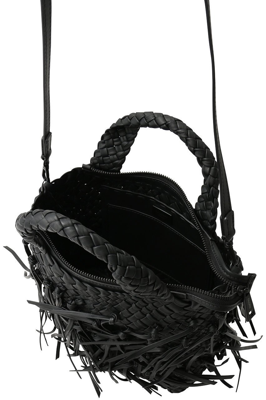 【ファロルニ/FALORNI】のイントレチャートフリンジ2wayミニハンドバッグ 人気、トレンドファッション・服の通販 founy(ファニー) ファッション Fashion レディースファッション Fashion for Women バッグ Bags エレガント 上品 Elegant ショルダー Shoulder, Shoulder Strap スマート Smart, Elegant デニム Denim, Jeans Material フリンジ Fringe, Tassel ラップ Wrap, Wrap Design 財布 Wallet, Purse other-5|ID: prp329100004675988 ipo3291000000035380686