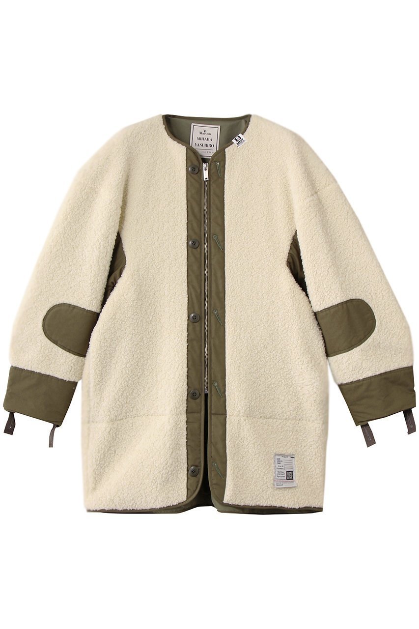 【メゾン ミハラヤスヒロ/Maison MIHARA YASUHIRO】のBOA ブルゾン インテリア・キッズ・メンズ・レディースファッション・服の通販 founy(ファニー) 　ファッション　Fashion　レディースファッション　Fashion for Women　アウター　Coat / Outerwear Collection　レディースジャケット・軽アウター　Jackets　ブルゾンジャケット・スポーティアウター　Blouson Jackets　シンプル　Simple, Minimal　ジャケット　Jacket, Outerwear　スポーティ　Sporty, Casual Athletic　ブルゾン　Blouson, Bomber Jacket　新作・新入荷　New Arrivals / New In　ホワイト|ID: prp329100004675990 ipo3291000000033787241