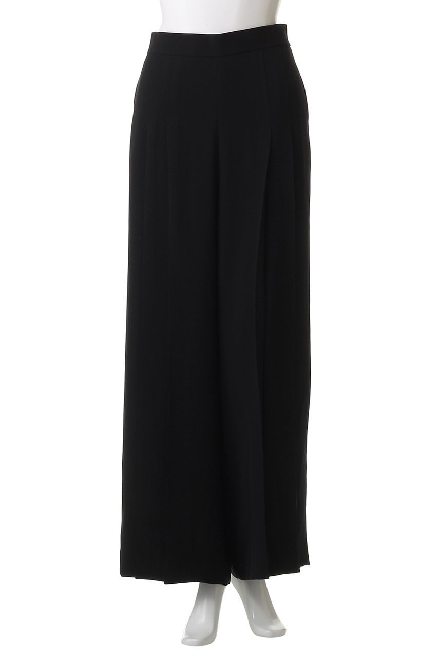 【エムダブリュー/MW】のバックサテン Wタックパンツ 人気、トレンドファッション・服の通販 founy(ファニー) 　ファッション　Fashion　レディースファッション　Fashion for Women　パンツ　Pants & Trousers　バッグ　Bags　なめらか　Smooth, Silky Texture　キュプラ　Cupro, Eco Fabric　サテン　Satin, Glossy Fabric　シンプル　Simple, Minimal　エレガント 上品　Elegant　other-2|ID: prp329100004675993 ipo3291000000036517375