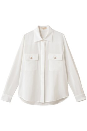【エムダブリュー/MW】 トリアセテート(D)ドライタッチボイル ブラウス人気、トレンドファッション・服の通販 founy(ファニー) ファッション Fashion レディースファッション Fashion for Women トップス・カットソー Cut & Sew Tops シャツ・ブラウス・オフィスカジュアル Elegant Blouses & Button-Ups スリーブ Sleeve, Long Sleeve / Short Sleeve ビジネス 仕事 通勤 Business / Work / Commuting リュクス Luxury, Elegant, High-End, Chic ロング Long, Long-Length エレガント 上品 Elegant 新作・新入荷 New Arrivals / New In 羽織 Haori, Light Jacket |ID:prp329100004675994