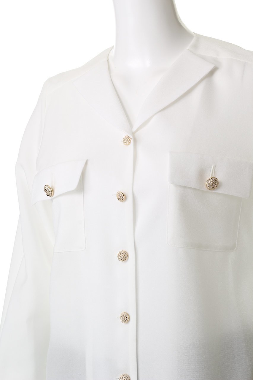 【エムダブリュー/MW】のトリアセテート(D)ドライタッチボイル Vネックブラウス 人気、トレンドファッション・服の通販 founy(ファニー) 　ファッション　Fashion　レディースファッション　Fashion for Women　トップス・カットソー　Cut & Sew Tops　シャツ・ブラウス・オフィスカジュアル　Elegant Blouses & Button-Ups　Vネックトップス　V-Neck Tops / V-Cut Neckline Shirts　シンプル　Simple, Minimal　スリーブ　Sleeve, Long Sleeve / Short Sleeve　バランス　Balance, Style Balance　ファブリック　Fabric, Textile　ロング　Long, Long-Length　エレガント 上品　Elegant　新作・新入荷　New Arrivals / New In　other-5|ID: prp329100004675995 ipo3291000000033787286
