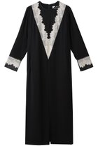 【ロキト/LOKITHO】のレース Vネック チュニック ドレス ブラック×ホワイト|ID: prp329100004675998 ipo3291000000033787303