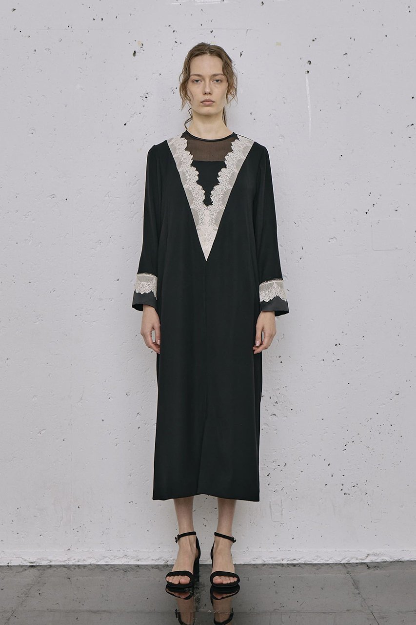 【ロキト/LOKITHO】のレース Vネック チュニック ドレス 人気、トレンドファッション・服の通販 founy(ファニー) ファッション Fashion レディースファッション Fashion for Women ワンピース Dresses フォーマル・パーティードレス・結婚式用ドレス Elegant & Casual Dresses チュニック Tunic Tops & Dresses チュニック Tunic, Long Top ドレス Dress, One-Piece レース Lace, Lace Fabric エレガント 上品 Elegant other-8|ID: prp329100004675998 ipo3291000000035742589