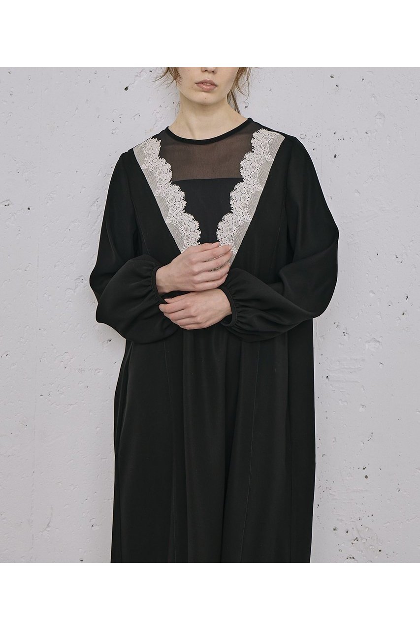 【ロキト/LOKITHO】のレース Vネック チュニック ドレス 人気、トレンドファッション・服の通販 founy(ファニー) 　ファッション　Fashion　レディースファッション　Fashion for Women　ワンピース　Dresses　フォーマル・パーティードレス・結婚式用ドレス　Elegant & Casual Dresses　チュニック　Tunic Tops & Dresses　オケージョン　Occasion Wear　チュニック　Tunic, Long Top　ドレス　Dress, One-Piece　フレア　Flare, Flared　マキシ　Maxi, Full Length　レース　Lace, Lace Fabric　エレガント 上品　Elegant　新作・新入荷　New Arrivals / New In　other-6|ID: prp329100004675999 ipo3291000000033787318