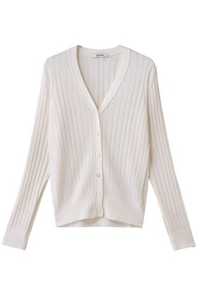 【スローン/SLOANE】 18Gワイドリブ エクストラファインメリノウール×シルク Vネックカーディガン人気、トレンドファッション・服の通販 founy(ファニー) ファッション Fashion レディースファッション Fashion for Women トップス・カットソー Cut & Sew Tops ニット Knit Tops & Sweaters カーディガン・羽織り Layered Style Cardigans Vネックトップス V-Neck Tops / V-Cut Neckline Shirts カーディガン Cardigan, Knitwear シルク Silk, 100% Silk ワイドリブ Wide Rib, Wide Ribbed Knit |ID:prp329100004676005