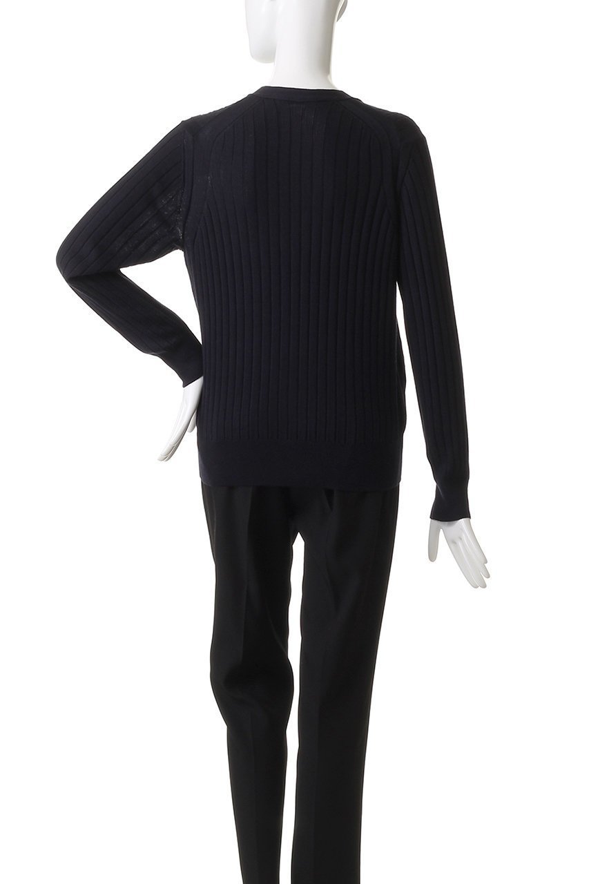 【スローン/SLOANE】の18Gワイドリブ エクストラファインメリノウール×シルク Vネックカーディガン 人気、トレンドファッション・服の通販 founy(ファニー) 　ファッション　Fashion　レディースファッション　Fashion for Women　トップス・カットソー　Cut & Sew Tops　ニット　Knit Tops & Sweaters　カーディガン・羽織り　Layered Style Cardigans　Vネックトップス　V-Neck Tops / V-Cut Neckline Shirts　カーディガン　Cardigan, Knitwear　シルク　Silk, 100% Silk　ワイドリブ　Wide Rib, Wide Ribbed Knit　other-4|ID: prp329100004676005 ipo3291000000035380777