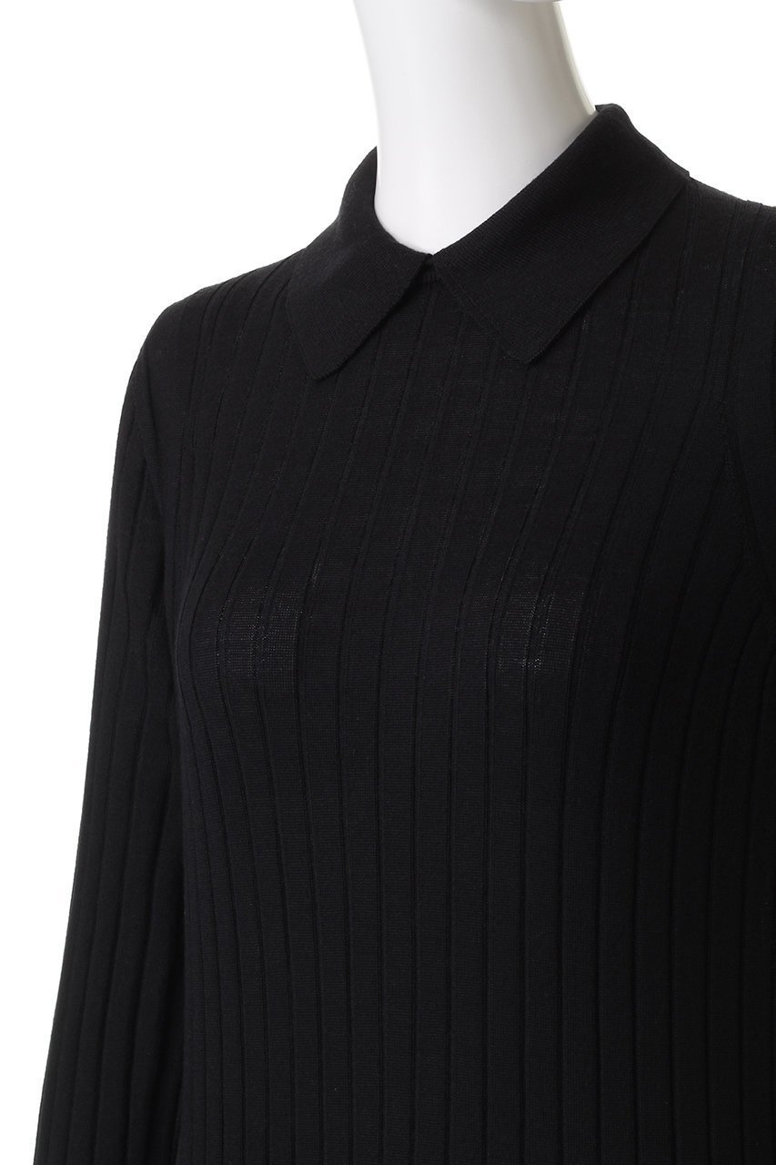 【スローン/SLOANE】の18Gワイドリブ エクストラファインメリノウール×シルク 襟付きプルオーバー 人気、トレンドファッション・服の通販 founy(ファニー) ファッション Fashion レディースファッション Fashion for Women トップス・カットソー Cut & Sew Tops ニット Knit Tops & Sweaters カジュアルプルオーバー・ニットトップス Pullovers & Knit Tops / Casual Pullovers クラシカル Classical, Vintage-Inspired シルク Silk, 100% Silk ワイドリブ Wide Rib, Wide Ribbed Knit エレガント 上品 Elegant other-5|ID: prp329100004676006 ipo3291000000036065516