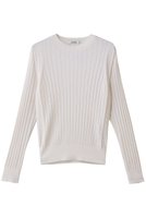 【スローン/SLOANE】の18Gワイドリブ エクストラファインメリノウール×シルク クルーネック ニットトップス 人気、トレンドファッション・服の通販 founy(ファニー) ファッション Fashion レディースファッション Fashion for Women トップス・カットソー Cut & Sew Tops ニット Knit Tops & Sweaters カジュアルプルオーバー・ニットトップス Pullovers & Knit Tops / Casual Pullovers インナー Innerwear カーディガン Cardigan, Knitwear シルク Silk, 100% Silk ジャケット Jacket, Outerwear ワイドリブ Wide Rib, Wide Ribbed Knit 新作・新入荷 New Arrivals / New In A/W・秋冬 Autumn/Winter |ID:prp329100004676007