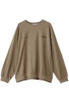 【アメリカーナ/Americana】のリヴァースウィーブロングスリーブTシャツ ベージュ|ID:prp329100004676009