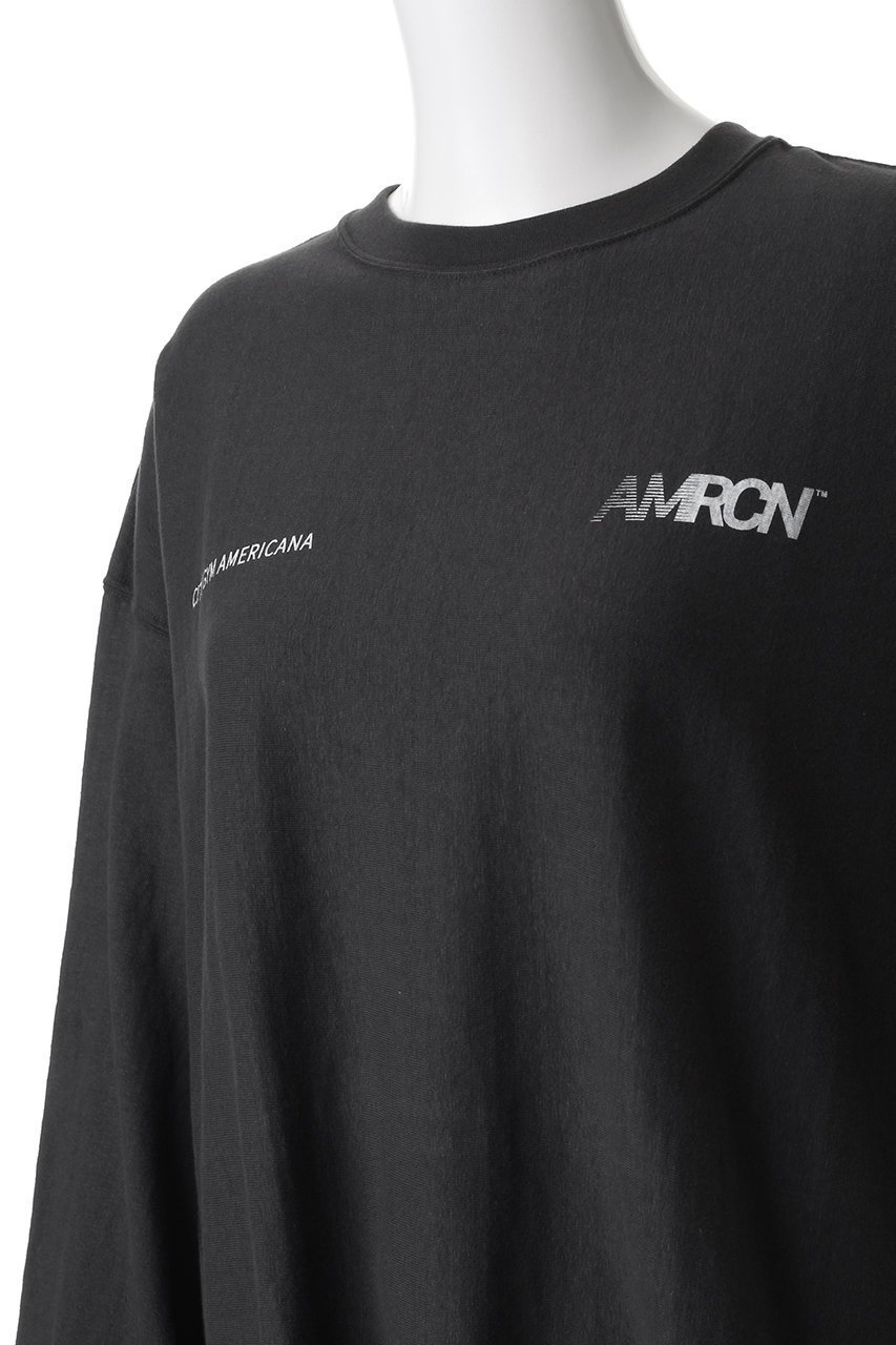 【アメリカーナ/Americana】のリヴァースウィーブロングスリーブTシャツ 人気、トレンドファッション・服の通販 founy(ファニー) 　ファッション　Fashion　レディースファッション　Fashion for Women　トップス・カットソー　Cut & Sew Tops　シャツ・ブラウス・オフィスカジュアル　Elegant Blouses & Button-Ups　ロングTシャツ・Tシャツ　Longline T-Shirts & Tees　カットソー・ベーシックTシャツ　Cut-and-Sewn Tops / Stretch Tees & Basics　スリーブ　Sleeve, Long Sleeve / Short Sleeve　トレンド　Trend, Trending Now　ロング　Long, Long-Length　新作・新入荷　New Arrivals / New In　other-5|ID: prp329100004676009 ipo3291000000033787395