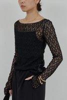 【ガリャルダガランテ/GALLARDAGALANTE】の【La nature linge】NEWレースカットソー 人気、トレンドファッション・服の通販 founy(ファニー) ファッション Fashion レディースファッション Fashion for Women トップス・カットソー Cut & Sew Tops シャツ・ブラウス・オフィスカジュアル Elegant Blouses & Button-Ups ロングTシャツ・Tシャツ Longline T-Shirts & Tees カットソー・ベーシックTシャツ Cut-and-Sewn Tops / Stretch Tees & Basics インナー Innerwear カーディガン Cardigan, Knitwear コンパクト Compact, Small Size ジャケット Jacket, Outerwear スリーブ Sleeve, Long Sleeve / Short Sleeve レース Lace, Lace Fabric ロング Long, Long-Length |ID:prp329100004676011