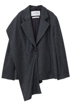 【マルティニーク/martinique】の【l heritage martinique】ラメホームスパンテーラードジャケット(セットアップ可) チャコール|ID: prp329100004676013 ipo3291000000036065528