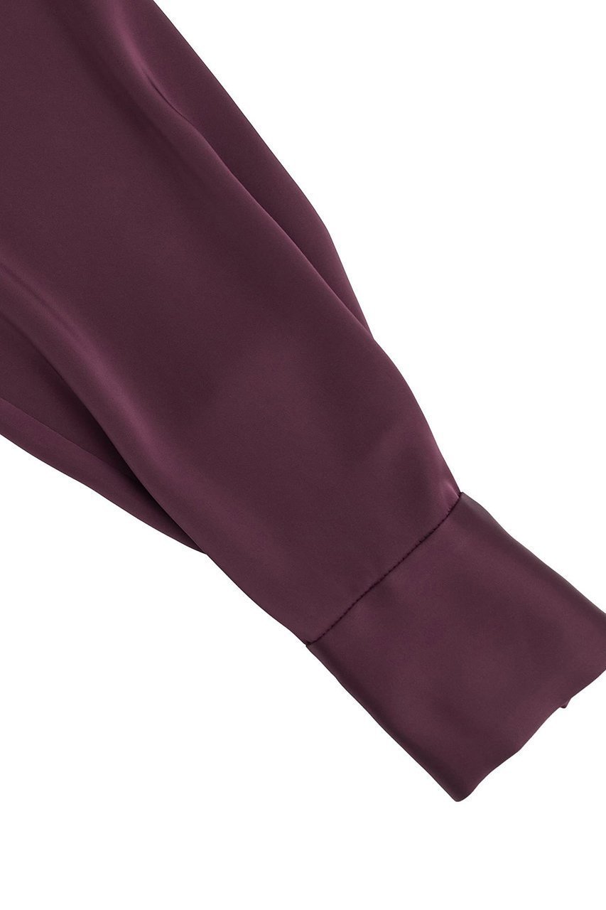 【マルティニーク/martinique】の【l heritage martinique】シルキーサテンロングシャツ 人気、トレンドファッション・服の通販 founy(ファニー) ファッション Fashion レディースファッション Fashion for Women トップス・カットソー Cut & Sew Tops シャツ・ブラウス・オフィスカジュアル Elegant Blouses & Button-Ups おすすめ Recommended / Our Picks とろみ Fluid, Flowy Fabric サテン Satin, Glossy Fabric シルキー Silky, Smooth Texture スリーブ Sleeve, Long Sleeve / Short Sleeve ドレス Dress, One-Piece プリーツ Pleats, Pleated ロング Long, Long-Length other-4|ID: prp329100004676016 ipo3291000000035742723