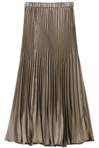 【エリオポール/heliopole】のシャイニーツイルプリーツスカート ブラウン|ID: prp329100004676019 ipo3291000000035677395