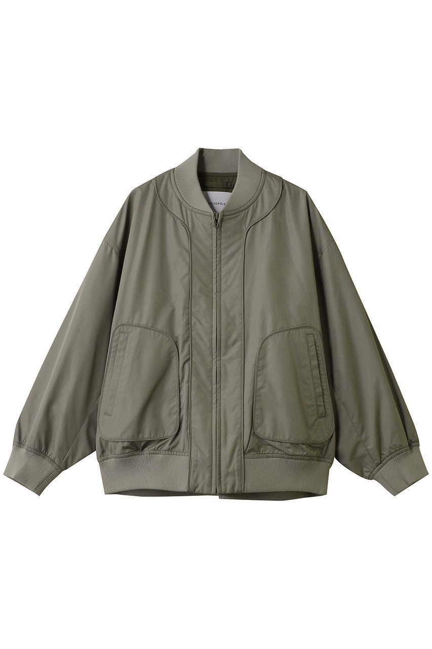 【エリオポール/heliopole】のミリタリーブルゾン インテリア・キッズ・メンズ・レディースファッション・服の通販 founy(ファニー) 　ファッション　Fashion　レディースファッション　Fashion for Women　アウター　Coat / Outerwear Collection　レディースジャケット・軽アウター　Jackets　ブルゾンジャケット・スポーティアウター　Blouson Jackets　おすすめ　Recommended / Our Picks　ジャケット　Jacket, Outerwear　タフタ　Taffeta, Structured Fabric　ブルゾン　Blouson, Bomber Jacket　ミリタリー　Military, Army Style　新作・新入荷　New Arrivals / New In　オリーブ|ID: prp329100004676021 ipo3291000000033787511