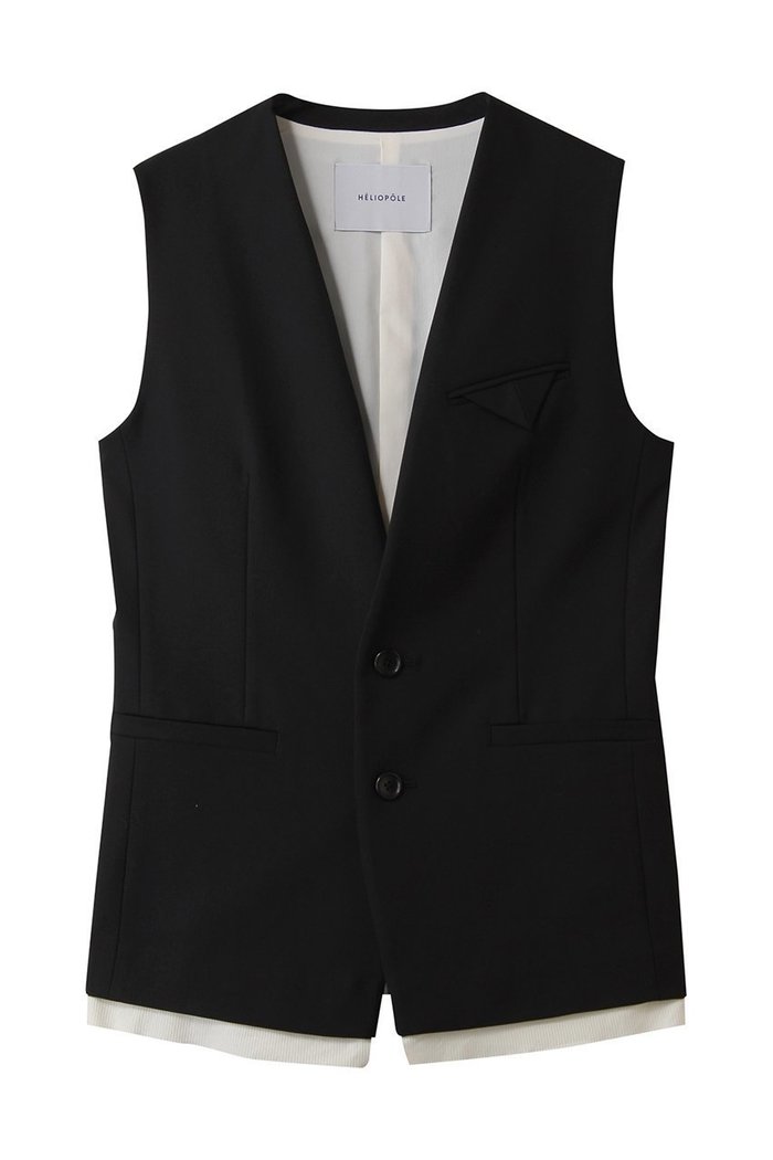 【エリオポール/heliopole】のthe ELLISON ベスト インテリア・キッズ・メンズ・レディースファッション・服の通販 founy(ファニー) https://founy.com/ ファッション Fashion レディースファッション Fashion for Women アウター Coat / Outerwear Collection レディースジャケット・軽アウター Jackets ジャケット Jacket, Outerwear ストレッチ Stretch, Stretchy Fabric スリット Slit, Slit Detail トライアングル Triangle, Triangular Shape フラップ Flap, Flap Pocket ベスト Vest, Waistcoat ポケット Pocket, Pocket Detail 定番 Standard, Basic Item 新作・新入荷 New Arrivals / New In |ID: prp329100004676022 ipo3291000000033787535