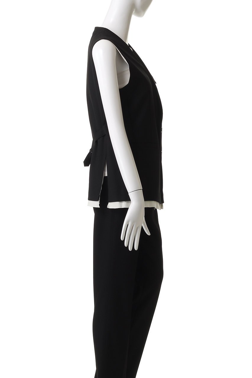 【エリオポール/heliopole】のthe ELLISON ベスト 人気、トレンドファッション・服の通販 founy(ファニー) 　ファッション　Fashion　レディースファッション　Fashion for Women　アウター　Coat / Outerwear Collection　レディースジャケット・軽アウター　Jackets　ジャケット　Jacket, Outerwear　ストレッチ　Stretch, Stretchy Fabric　スリット　Slit, Slit Detail　トライアングル　Triangle, Triangular Shape　フラップ　Flap, Flap Pocket　ベスト　Vest, Waistcoat　ポケット　Pocket, Pocket Detail　定番　Standard, Basic Item　other-3|ID: prp329100004676022 ipo3291000000035475574