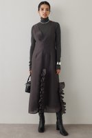 【ウィムガゼット/Whim Gazette】のフリルオーガンジーワンピース 人気、トレンドファッション・服の通販 founy(ファニー) ファッション Fashion レディースファッション Fashion for Women ワンピース Dresses チュニック Tunic Tops & Dresses おすすめ Recommended / Our Picks オーガンジー Organza Fabric チュニック Tunic, Long Top フリル Frill, Ruffle ロング Long, Long-Length 新作・新入荷 New Arrivals / New In A/W・秋冬 Autumn/Winter |ID:prp329100004676023