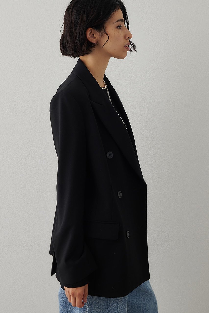 【ウィムガゼット/Whim Gazette】のダブルテーラードジャケット 人気、トレンドファッション・服の通販 founy(ファニー) 　ファッション　Fashion　レディースファッション　Fashion for Women　アウター　Coat / Outerwear Collection　レディースジャケット・軽アウター　Jackets　テーラードジャケット / 通勤・きれいめスタイル　Tailored Jackets & Blazers　おすすめ　Recommended / Our Picks　シンプル　Simple, Minimal　ジャケット　Jacket, Outerwear　セットアップ　Set-Up, Coordinated Outfit　ダブル　Double, Double-Breasted　マニッシュ　Mannish, Boyish　エレガント 上品　Elegant　再入荷　Restock / Back in Stock　other-2|ID: prp329100004676025 ipo3291000000035298555