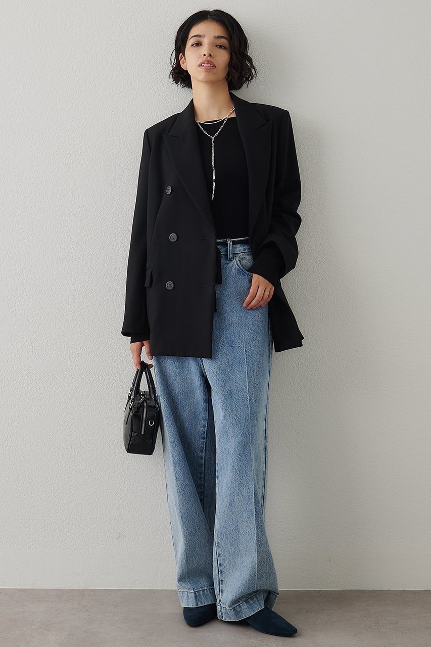 【ウィムガゼット/Whim Gazette】のダブルテーラードジャケット 人気、トレンドファッション・服の通販 founy(ファニー) 　ファッション　Fashion　レディースファッション　Fashion for Women　アウター　Coat / Outerwear Collection　レディースジャケット・軽アウター　Jackets　テーラードジャケット / 通勤・きれいめスタイル　Tailored Jackets & Blazers　おすすめ　Recommended / Our Picks　シンプル　Simple, Minimal　ジャケット　Jacket, Outerwear　セットアップ　Set-Up, Coordinated Outfit　ダブル　Double, Double-Breasted　マニッシュ　Mannish, Boyish　エレガント 上品　Elegant　再入荷　Restock / Back in Stock　other-5|ID: prp329100004676025 ipo3291000000035298561