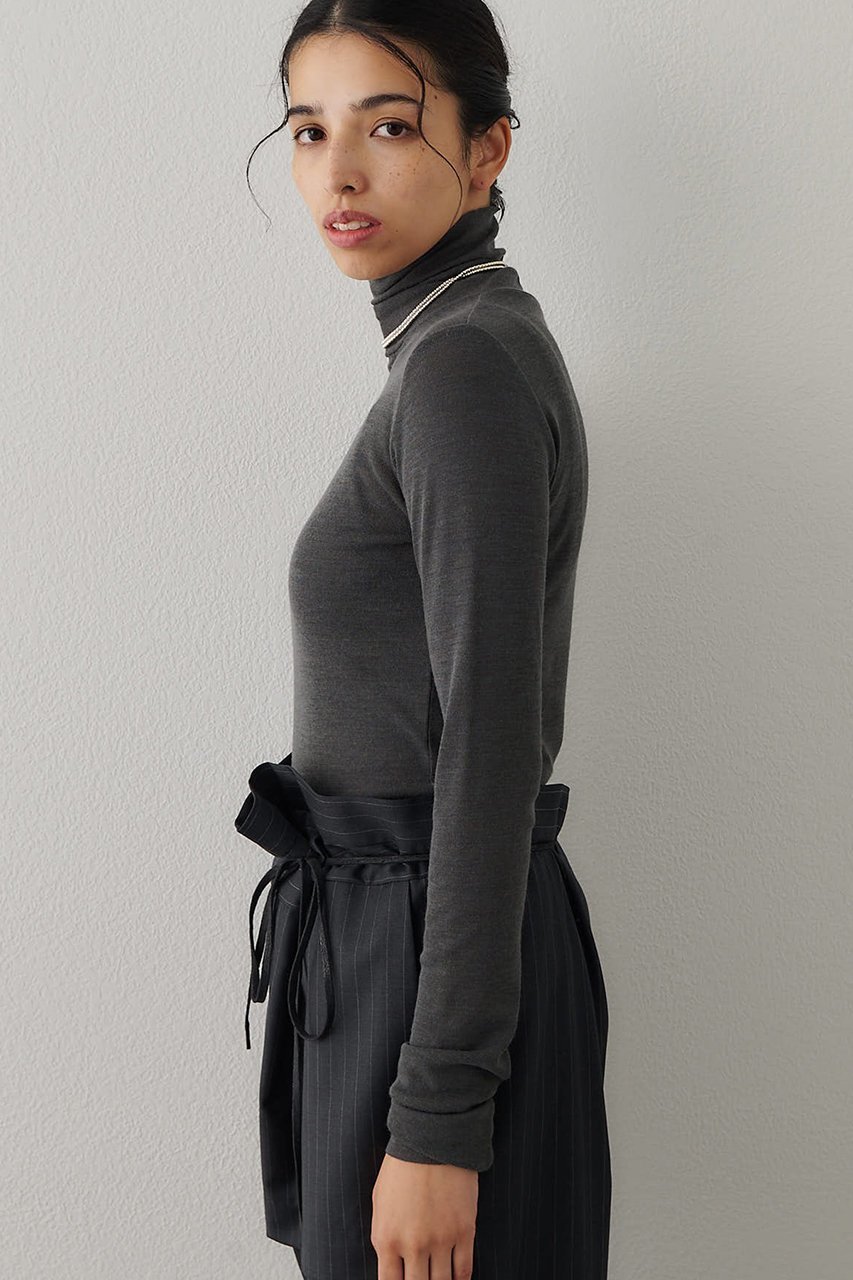 【ウィムガゼット/Whim Gazette】のウール混カットタートルプルオーバー 人気、トレンドファッション・服の通販 founy(ファニー) 　ファッション　Fashion　レディースファッション　Fashion for Women　トップス・カットソー　Cut & Sew Tops　ニット　Knit Tops & Sweaters　カジュアルプルオーバー・ニットトップス　Pullovers & Knit Tops / Casual Pullovers　シアー　Sheer, See-Through　シンプル　Simple, Minimal　スタンダード　Standard, Basic　ストレッチ　Stretch, Stretchy Fabric　タートルネック　Turtleneck, High Neck　再入荷　Restock / Back in Stock　A/W・秋冬　Autumn/Winter　other-2|ID: prp329100004676026 ipo3291000000035298563