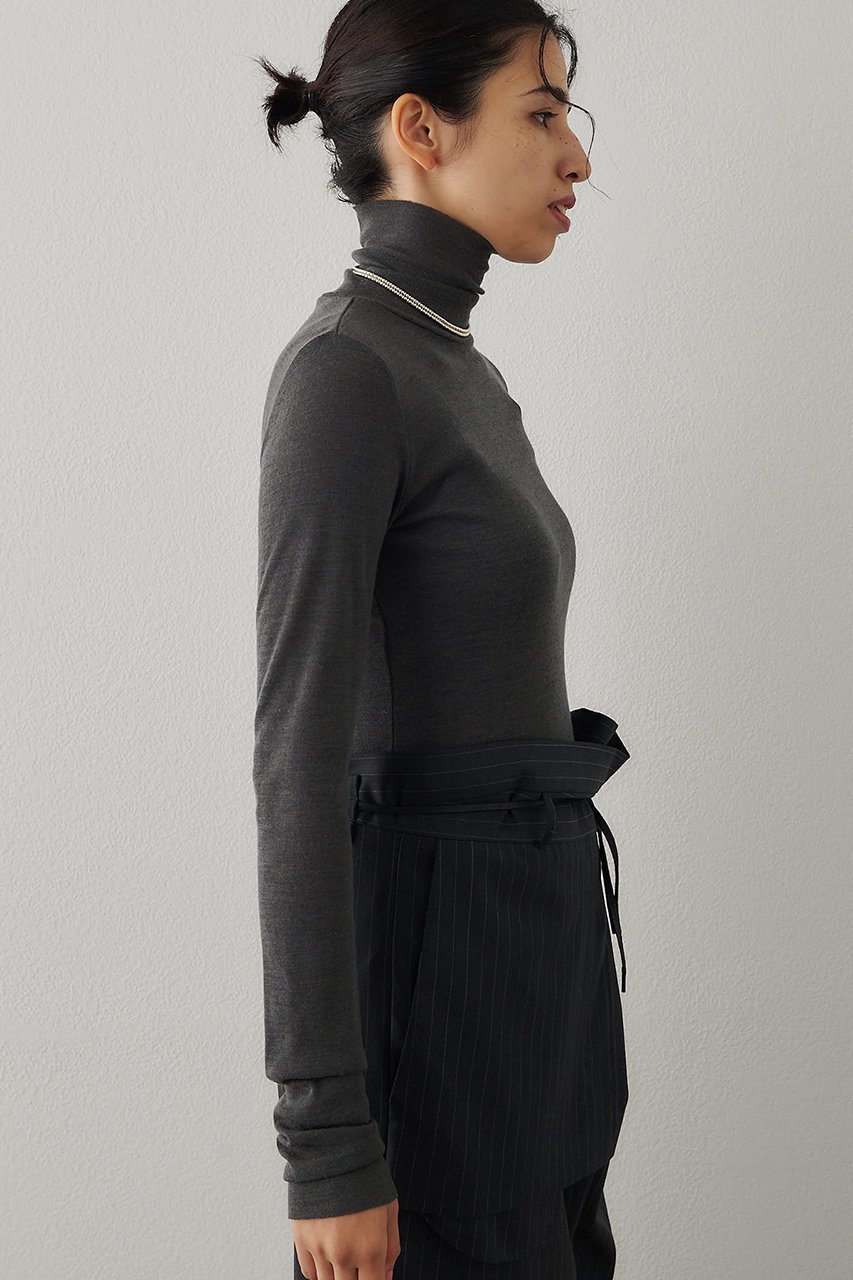 【ウィムガゼット/Whim Gazette】のウール混カットタートルプルオーバー 人気、トレンドファッション・服の通販 founy(ファニー) 　ファッション　Fashion　レディースファッション　Fashion for Women　トップス・カットソー　Cut & Sew Tops　ニット　Knit Tops & Sweaters　カジュアルプルオーバー・ニットトップス　Pullovers & Knit Tops / Casual Pullovers　シアー　Sheer, See-Through　シンプル　Simple, Minimal　スタンダード　Standard, Basic　ストレッチ　Stretch, Stretchy Fabric　タートルネック　Turtleneck, High Neck　再入荷　Restock / Back in Stock　A/W・秋冬　Autumn/Winter　other-4|ID: prp329100004676026 ipo3291000000035298567