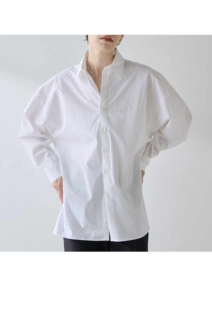 【ウィムガゼット/Whim Gazette】のドルマンシャツ インテリア・キッズ・メンズ・レディースファッション・服の通販 founy(ファニー) https://founy.com/ ファッション Fashion レディースファッション Fashion for Women トップス・カットソー Cut & Sew Tops シャツ・ブラウス・オフィスカジュアル Elegant Blouses & Button-Ups ストレッチ Stretch, Stretchy Fabric スリーブ Sleeve, Long Sleeve / Short Sleeve タイプライター Typewriter Fabric, Crisp Cotton トレンド Trend, Trending Now フォルム Silhouette, Form ロング Long, Long-Length エレガント 上品 Elegant 新作・新入荷 New Arrivals / New In |ID: prp329100004676028 ipo3291000000033787608