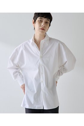 【ウィムガゼット/Whim Gazette】 ドルマンシャツ人気、トレンドファッション・服の通販 founy(ファニー) ファッション Fashion レディースファッション Fashion for Women トップス・カットソー Cut & Sew Tops シャツ・ブラウス・オフィスカジュアル Elegant Blouses & Button-Ups ストレッチ Stretch, Stretchy Fabric スリーブ Sleeve, Long Sleeve / Short Sleeve タイプライター Typewriter Fabric, Crisp Cotton トレンド Trend, Trending Now フォルム Silhouette, Form ロング Long, Long-Length エレガント 上品 Elegant 新作・新入荷 New Arrivals / New In |ID:prp329100004676028
