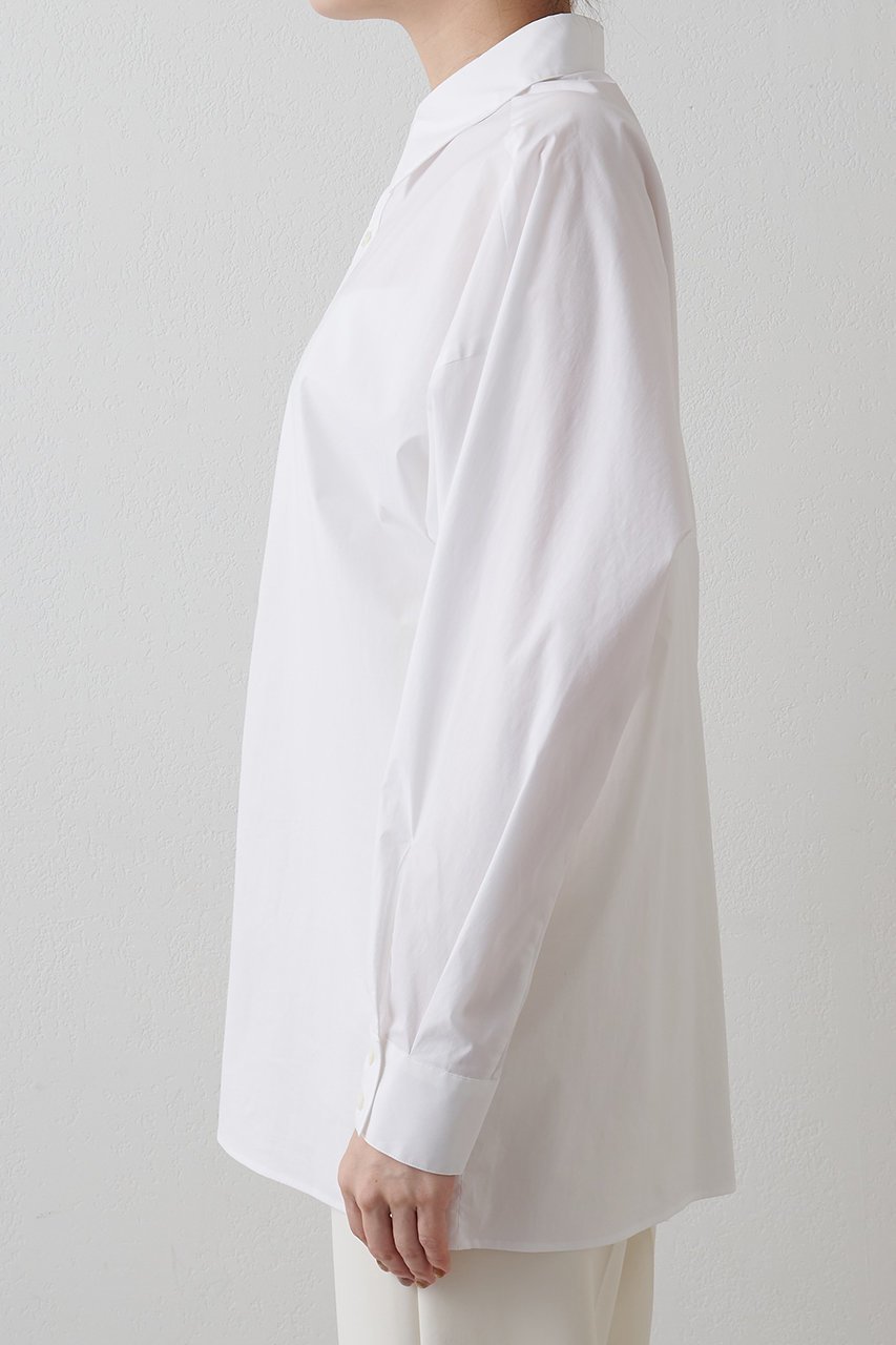 【ウィムガゼット/Whim Gazette】のドルマンシャツ 人気、トレンドファッション・服の通販 founy(ファニー) 　ファッション　Fashion　レディースファッション　Fashion for Women　トップス・カットソー　Cut & Sew Tops　シャツ・ブラウス・オフィスカジュアル　Elegant Blouses & Button-Ups　ストレッチ　Stretch, Stretchy Fabric　スリーブ　Sleeve, Long Sleeve / Short Sleeve　タイプライター　Typewriter Fabric, Crisp Cotton　トレンド　Trend, Trending Now　フォルム　Silhouette, Form　ロング　Long, Long-Length　エレガント 上品　Elegant　other-6|ID: prp329100004676028 ipo3291000000035687790