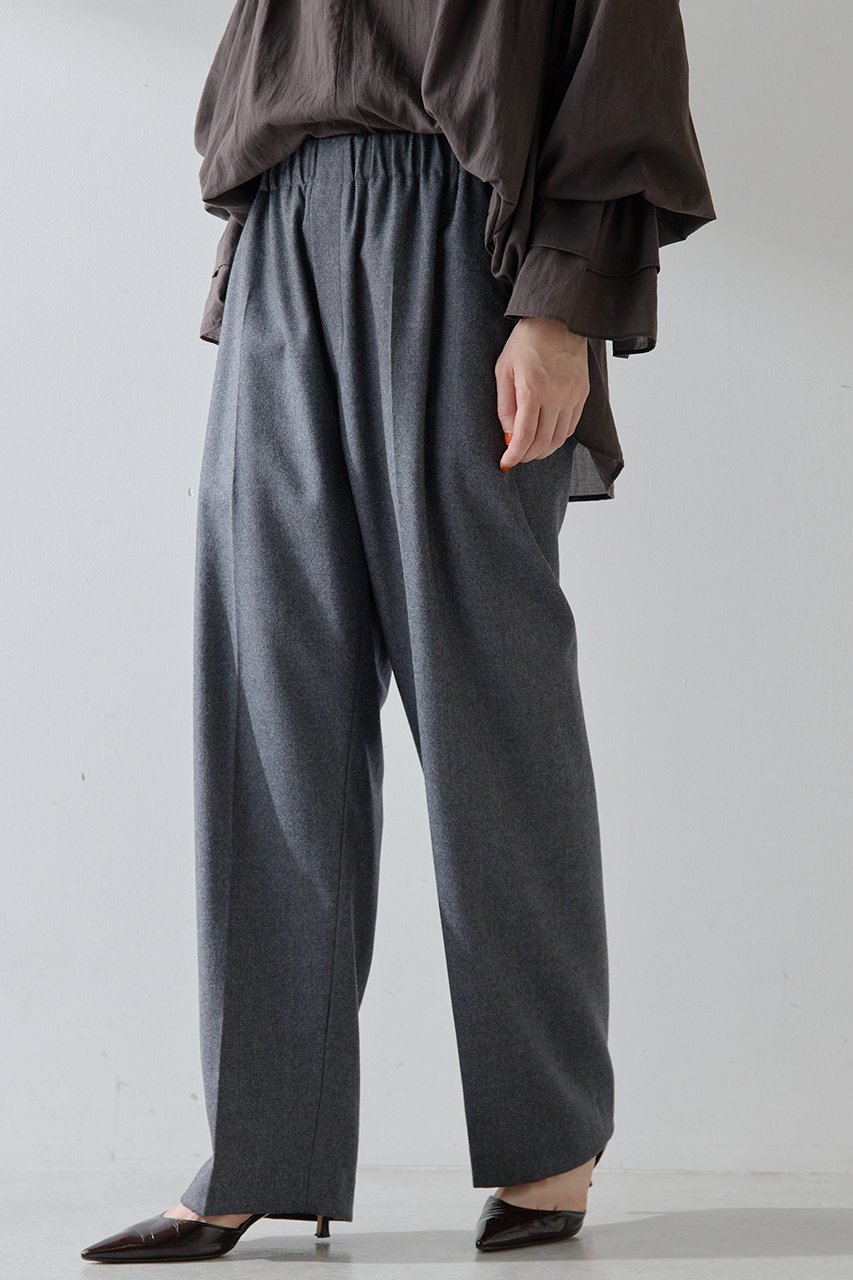 【ウィムガゼット/Whim Gazette】のサキソニーウールパンツ 人気、トレンドファッション・服の通販 founy(ファニー) 　ファッション　Fashion　レディースファッション　Fashion for Women　パンツ　Pants & Trousers　ストレッチ　Stretch, Stretchy Fabric　センター　Center, Center Line　マニッシュ　Mannish, Boyish　リボン　Ribbon, Bow　エレガント 上品　Elegant　新作・新入荷　New Arrivals / New In　other-4|ID: prp329100004676030 ipo3291000000033787644
