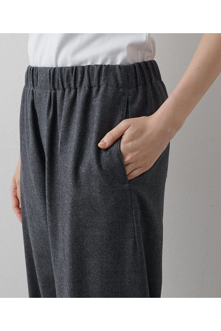 【ウィムガゼット/Whim Gazette】のサキソニーウールパンツ 人気、トレンドファッション・服の通販 founy(ファニー) 　ファッション　Fashion　レディースファッション　Fashion for Women　パンツ　Pants & Trousers　ストレッチ　Stretch, Stretchy Fabric　センター　Center, Center Line　マニッシュ　Mannish, Boyish　リボン　Ribbon, Bow　エレガント 上品　Elegant　新作・新入荷　New Arrivals / New In　other-6|ID: prp329100004676030 ipo3291000000033787647