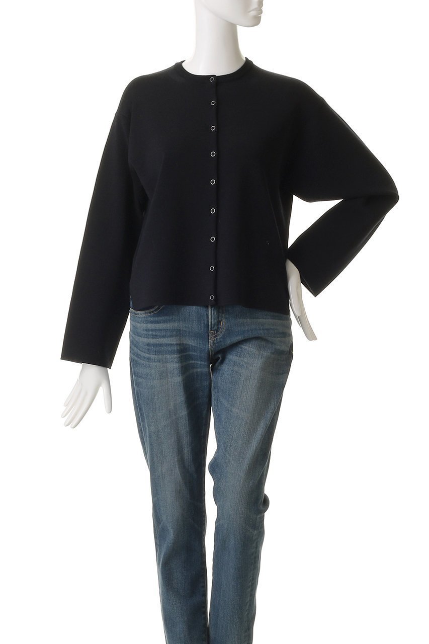 【バトナー/BATONER】の32G スムーズ ウール クルー スナップ カーディガン 人気、トレンドファッション・服の通販 founy(ファニー) 　ファッション　Fashion　レディースファッション　Fashion for Women　トップス・カットソー　Cut & Sew Tops　ニット　Knit Tops & Sweaters　カーディガン・羽織り　Layered Style Cardigans　なめらか　Smooth, Silky Texture　カーディガン　Cardigan, Knitwear　エレガント 上品　Elegant　新作・新入荷　New Arrivals / New In　other-2|ID: prp329100004676035 ipo3291000000033787691