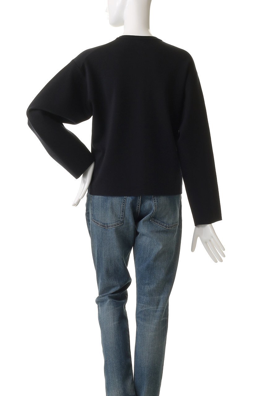 【バトナー/BATONER】の32G スムーズ ウール クルー スナップ カーディガン 人気、トレンドファッション・服の通販 founy(ファニー) 　ファッション　Fashion　レディースファッション　Fashion for Women　トップス・カットソー　Cut & Sew Tops　ニット　Knit Tops & Sweaters　カーディガン・羽織り　Layered Style Cardigans　なめらか　Smooth, Silky Texture　カーディガン　Cardigan, Knitwear　エレガント 上品　Elegant　新作・新入荷　New Arrivals / New In　other-4|ID: prp329100004676035 ipo3291000000033787693